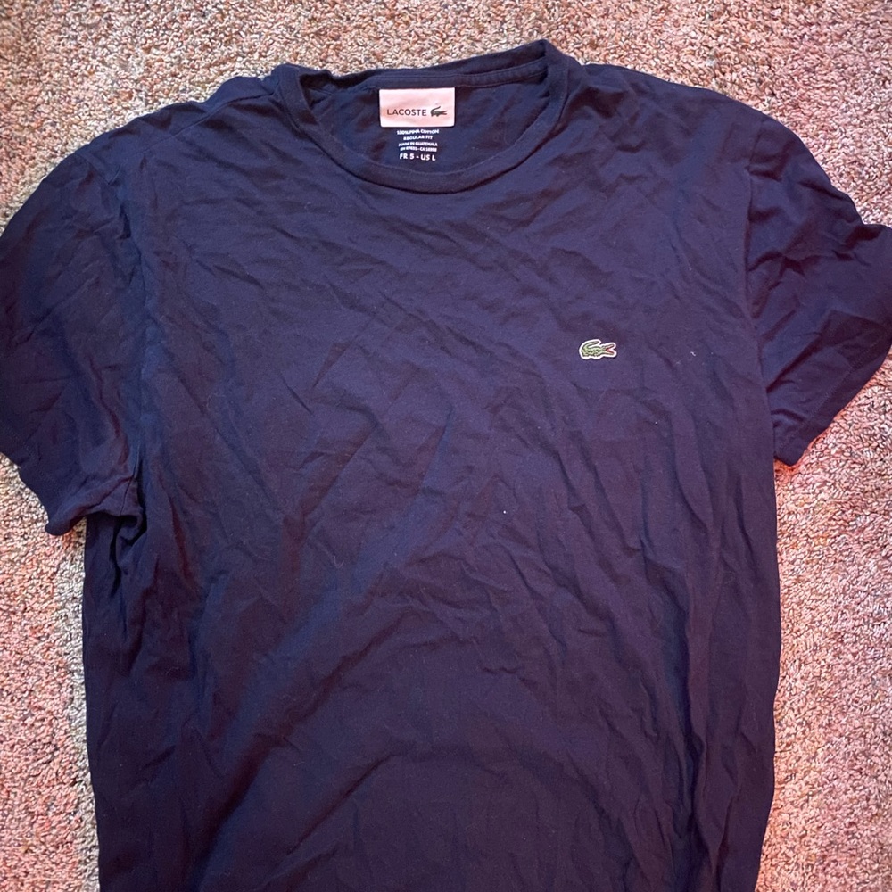Lacoste Crew Neck Tee View 2